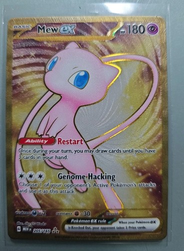 Pokemon mew gold - ex, englisch