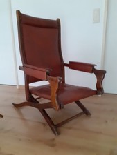 antiker englischer Klappstuhl
