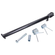 Schwarzer Stahl-Seitenständer