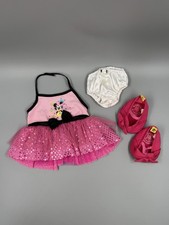 Build-a-Bear Workshop Disney Outfit Minnie Maus Kleid Tütu Ballerinas Kleidung