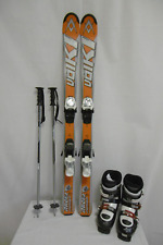 VÖLKL " RACETIGER " SKI JUNIOR ALLROUND CARVER 120 CM + SKISCHUHE GR.: 36 IM SET