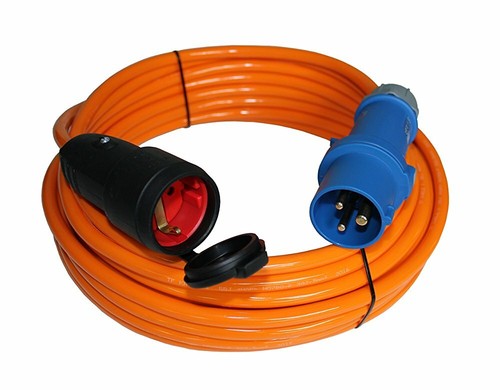 Adapterkabel cee stecker - cee,
