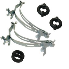 Auspuff Montagesatz Anbausatz Endtopf für BMW 3er Cabrio Touring E30 318i 318is