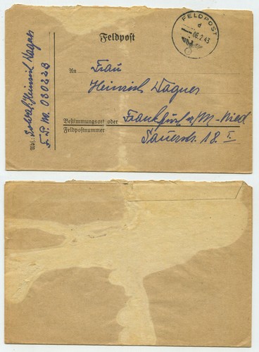 95154 feldpostbrief - 95154,