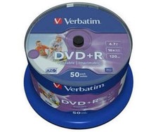 100 Verbatim Rohlinge DVD+R