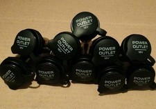 10x Oldtimer VW Passat Power Outlet Bordnetz 12V Steck Buchse 3B0925071