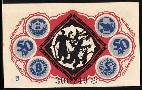 Notgeld bielefeld 1921 50 - bielefeld,