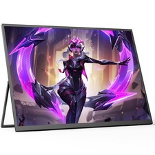 23,8 Zoll 4K Tragbarer Monitore USB C 100% sRGB UHD Großbildschirm Für Laptop PC