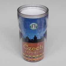 Starbucks Coffee Becher Czech Republic 0,35l, ohne Deckel und Gummifläche