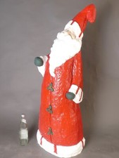  Weihnachtsmann groß DEKO 117 cm stehend Weihnachten Santa Nikolaus XXL 