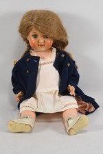 Q43B58- Antike Celluloid Puppe mit Schlafaugen 