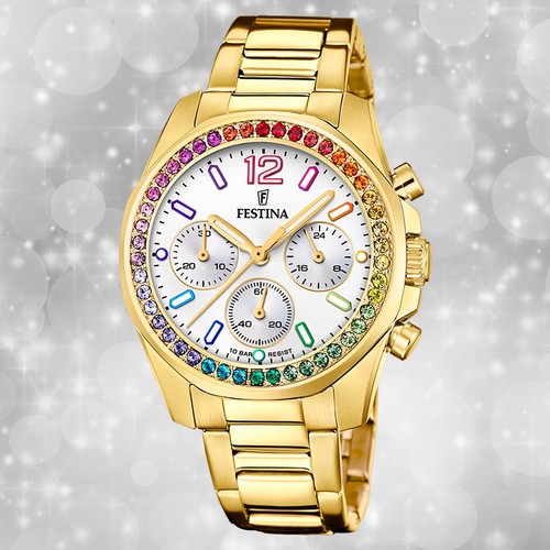 Festina damenuhr edelstahl - festina,