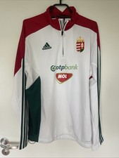 Adidas Shirt Ungarn Magyarország M Original Teamwear Aufwärmshirt Pullover MLSZ