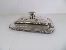 Butterdose silber