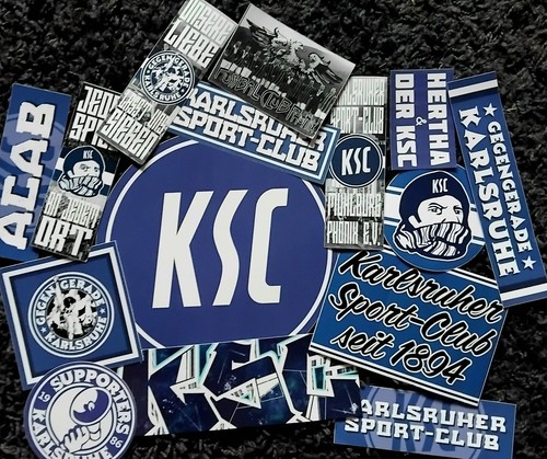 Karlsruher sticker 15er - karlsruher, sc