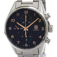 TAG HEUER Carrera Kaliber 1887 Chronograph Edelstahl Automatikaufzug