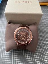 Esprit Damenuhr Marin Aluminium Speed Braun Datum Analog ES105802006