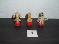 3 verschiedene LORIOT-Sammelfiguren: "WUM" - Kult aus den 1970er Jahren  (1)