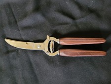 alte Teakholz Geflügelschere vintage , guter Zustand