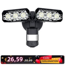 200W LED Fluter Strahler mit Bewegungsmelder Außenleuchte Wandlampe Floodlight
