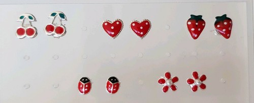 Kinderohrringe 925 silber - ♥,