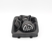 Für Peugeot 206 5 Gang Schaltsack Schaltmanschette Schaltknauf Manuell PU-Leder