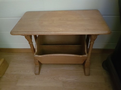 Eichenholz beistelltisch mit - eichenholz,