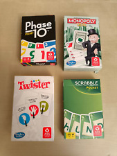 4 x POCKET Kartenspiele von