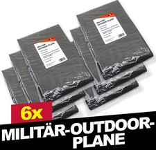 6x Unterlegplane BW