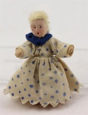 seltene antike Stoffpuppe