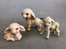 Konvolut 3x Porzellan Figur Schaf Lamm Goebel /13