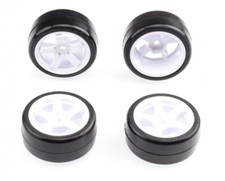 Sweep Racing Mini Kompletträder 25 Shore für 1/10 M-Chassis (4) - SWP-MN25PG