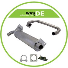 Komplette Auspuffanlage VW T3 1.6 TD, BJ. 1984-1990 70PS MOTOR JX Auspuff