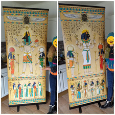 Roll-up Bannerdisplay, Ägypten, Bastet, Anubis, Kleopatra, Pharao, Mottoparty