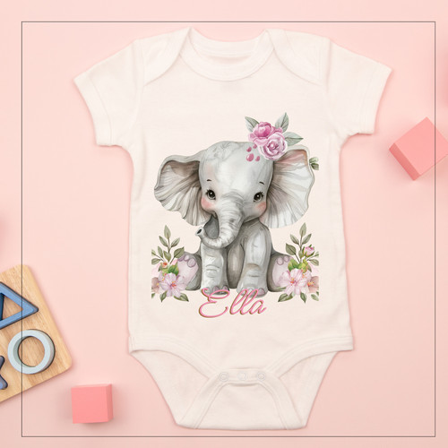 Baby body elefant rosa - baby, –