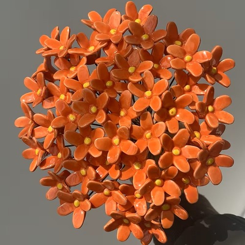 Keramik blumen mit stiel - blumen,