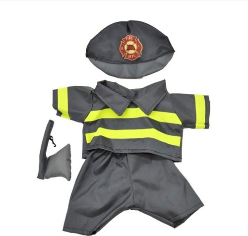 Teddybär outfit feuerwehr - teddybär,