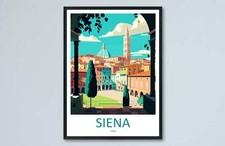 Siena Reisedruck Wandbild