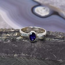 Iolith Ring, 925er Silber, Edelsteinring (22967), Cordierit, Edelsteinschmuck