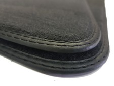 Fußmatten für Mercedes SL R129 // CABRIO Schwarz hochwertige Qualität Velours 