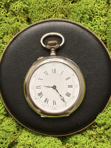 Antike taschenuhr silber - antike,