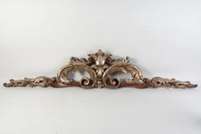 Holz Zierteil Supraporte geschnitzt und gefasst