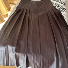 Neuer Lederrock Lang 38 aus