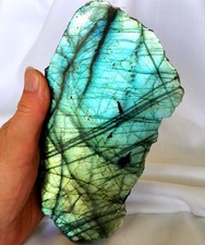 Labradorit Anschliff