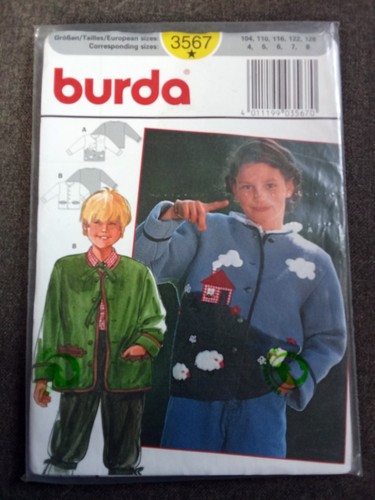 Burda schnittmuster 3567 - schnittmuster,