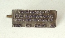 Klischee Stempel für  ALMEX