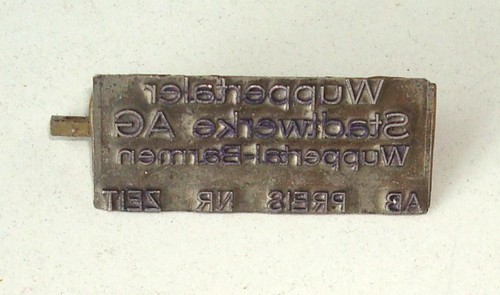 Klischee stempel für - stempel, almex