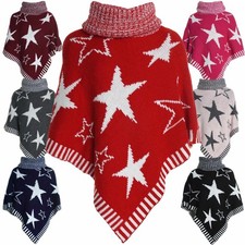 Strick Poncho Bolero