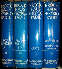 BROCKHAUS EDITION 17. Auflage - 1 ERGÄNZUNGsband -  Welt - Atlas  RAR - Nr. 21