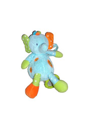Baby Club C&A SPIELUHR ELEFANT blau / türkis orange grün rot La le lu nur der ..